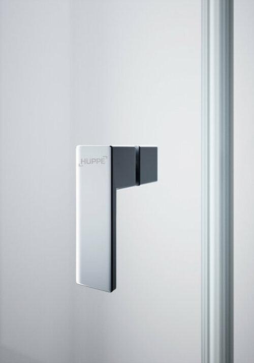 Actual product image Hüppe Design pure folding door, left-hand fixing, width 800mm, height 2000mm, installation on tiled (211 cm, 88 cm, 200 cm)
