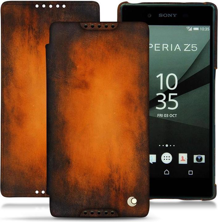 Productafbeelding Noreve Lederen omslag horizontaal (Sony Xperia Z5)