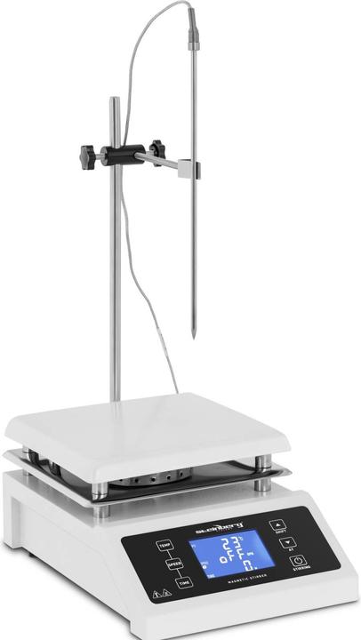 Actual product image Steinberg Magnetrührer Heizplatte Keramikplatte Labor Rührgerät Labormischer 19 x 19 cm