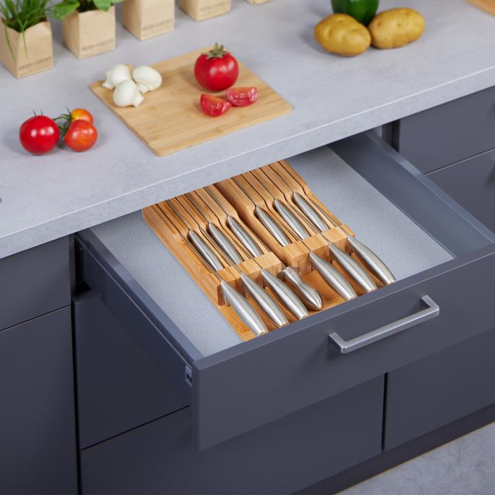 Produktbild Relaxdays Messerhalter Schublade