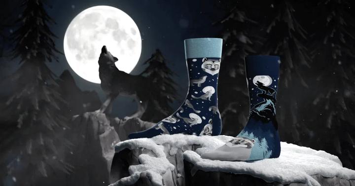 Actual product image Many Mornings The Winter Wolf (Single pack, 35 - 38)