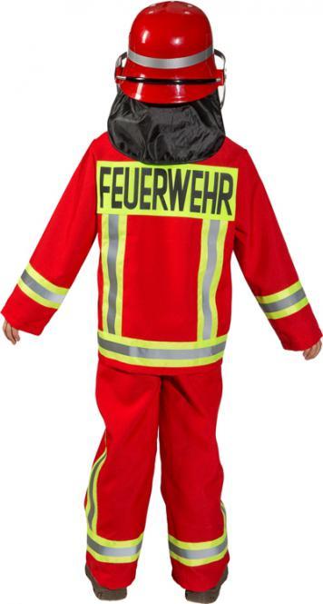Immagine prodotto Orlob Costume da vigile del fuoco ragazzo, rosso 128 (128)