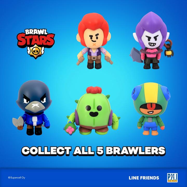 Productafbeelding Brawl Stars Actiefiguur, Serie 1, 11 cm