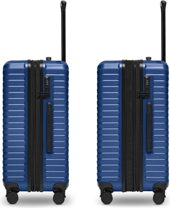 Produktbild Redolz Essentials 18 4 Rollen Kofferset 3-teilig mit Dehnfalte (120 l, XL (ab 115l))