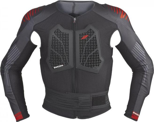 Zandona ACTION JACKET X7 Protektorenhemd schwarz XXL (XXL, Protektorenshorts, Einzelstück)