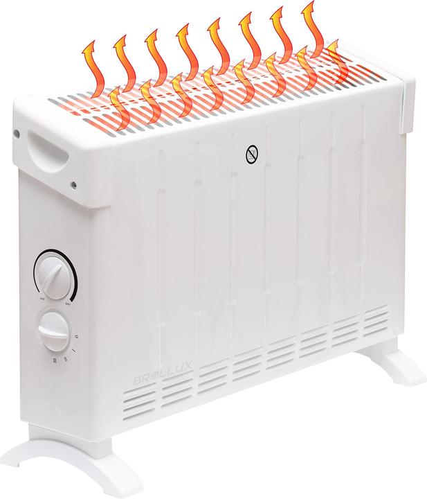 Produktbild Brollux Elektroheizung 2000W Weiss (2000 W)
