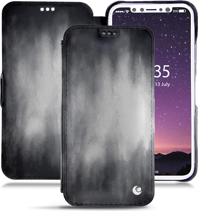 Productafbeelding Noreve Lederen omslag horizontaal (Apple iPhone X)