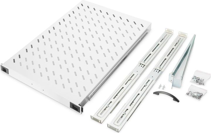 Produktbild Digitus DN-19 TRAY-2-1000 Fachboden ausziehbar 720mm, max. 65kg grau