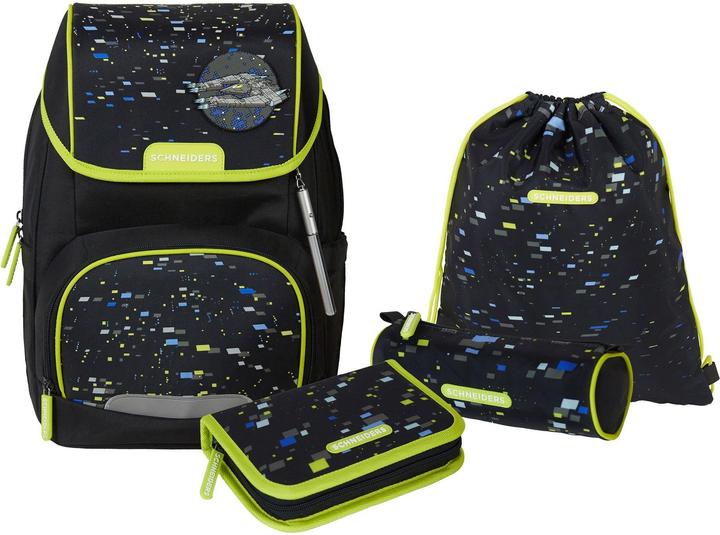 Produktbild Schneiders Schultaschenset Spaceship black (21 l)