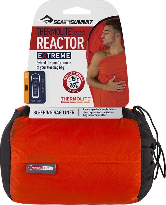 Image du produit Sea To Summit Thermolite Reactor Extreme Mummy Liner Long (235 cm)