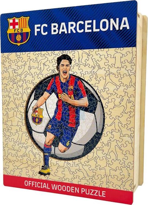 Iconic FC Barcelone - Gavi - Puzzle en Bois Taille S (150 Pièces) (150 pièces)