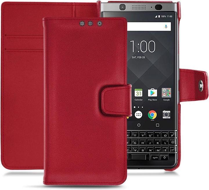 Produktbild Noreve Lederschutzhülle Wallet (Blackberry KEYone)