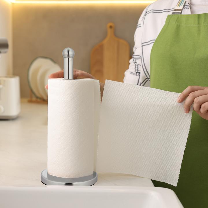 Actual product image Relaxdays Kitchen roll holder