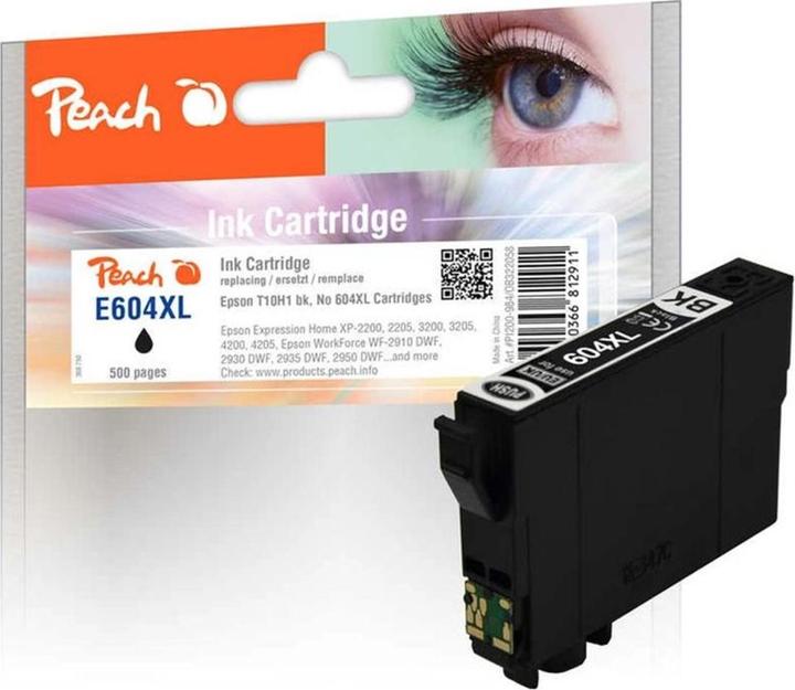 Produktbild Peach Epson Patrone T10H1, No 604XL black kompatibel