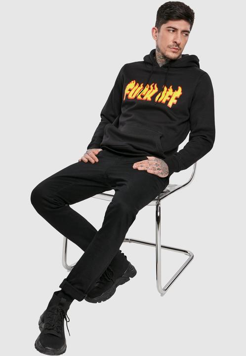 Produktbild Mister Tee Fuck Off Flames Hoody (S)