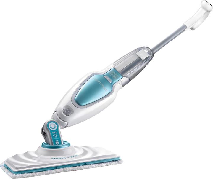 Image du produit Black & Decker Dampfbesen inkl. ErsatzPads und Teppichgleiter FSM16CDQS (1600 W)