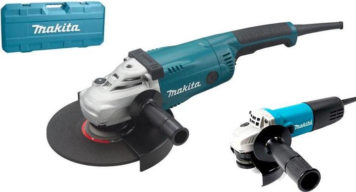 Actual product image Makita DK0053G Angle grinder set incl. carrying case, GA9020 & 9558HNR (125 mm)