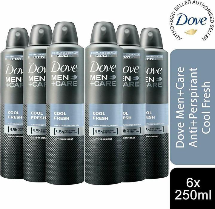Image du produit Dove Cool Fresh Men Déodorant Anti-Perspirant en Spray 250 ml (Spray, 250 ml)
