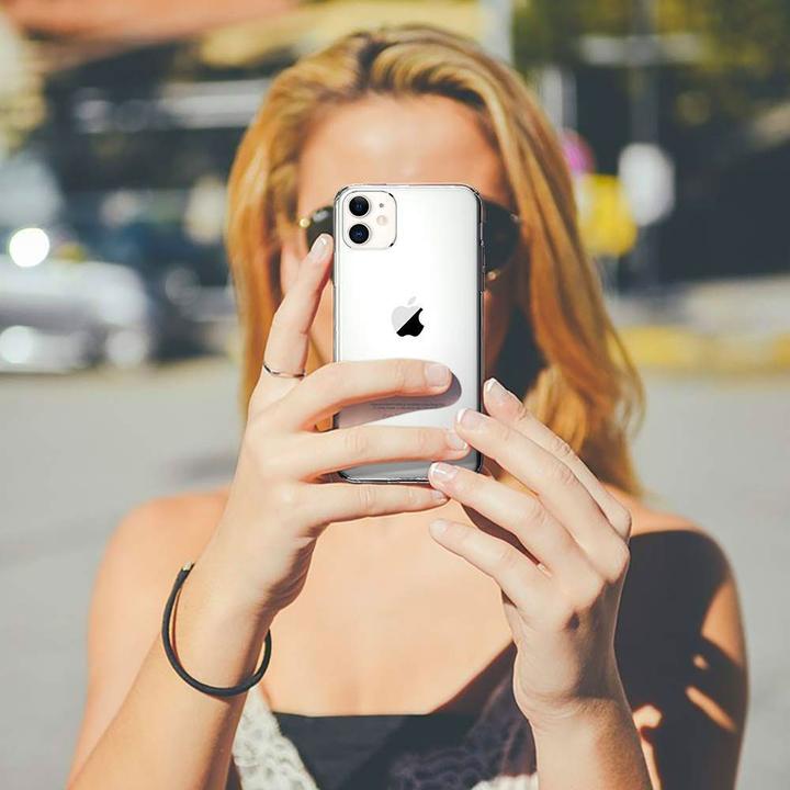 Immagine prodotto Deltalabs Hybrid Hülle TPU Bumper mit Acryl Rückseite (Apple iPhone 11)