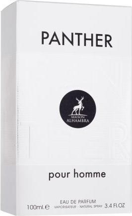 Actual product image Alhambra Panther Pour Homme - EDP - 100 ml (Eau de parfum, 100 ml)