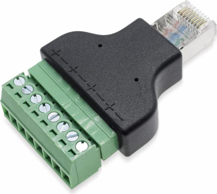 Produktbild Pollini Steckverbinder, RJ45, Klemmleiste, Stecker