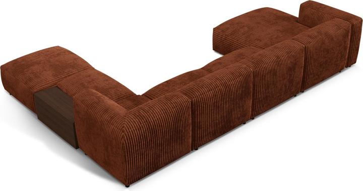 Actual product image Micadoni Modular Panoramic Right Corner Sofa, "Martina", 5 Seats, 406x280x75 Made in Europe (Sofa landscape)