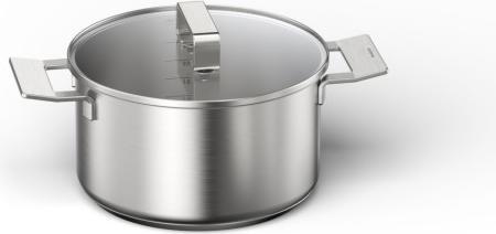 Actual product image Neff Z9404SE0 4-piece saucepan set (18 cm, Pan set + pot set, Stainless steel)