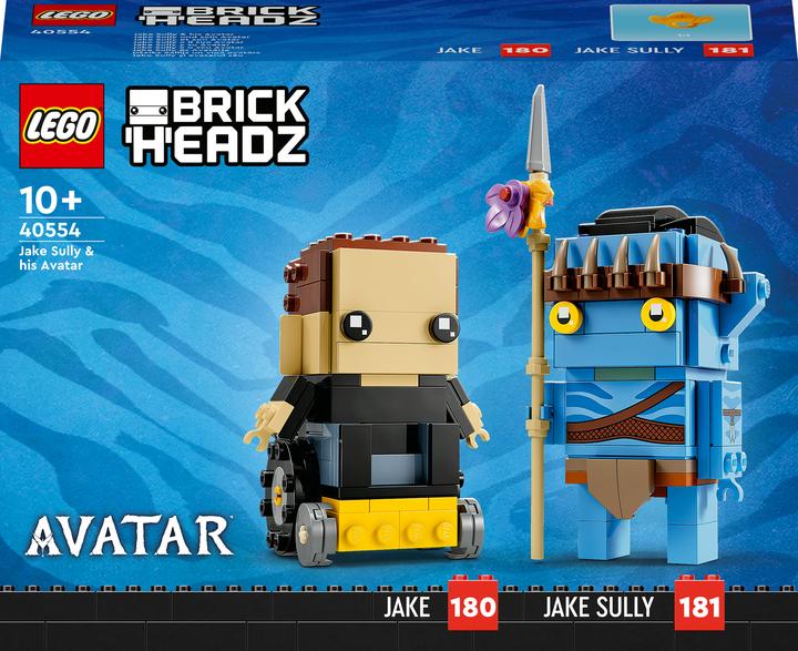 Produktbild LEGO BrickHeadz Jake Sully und sein Avatar 40554 (40554, LEGO Brickheadz, LEGO Seltene Sets)