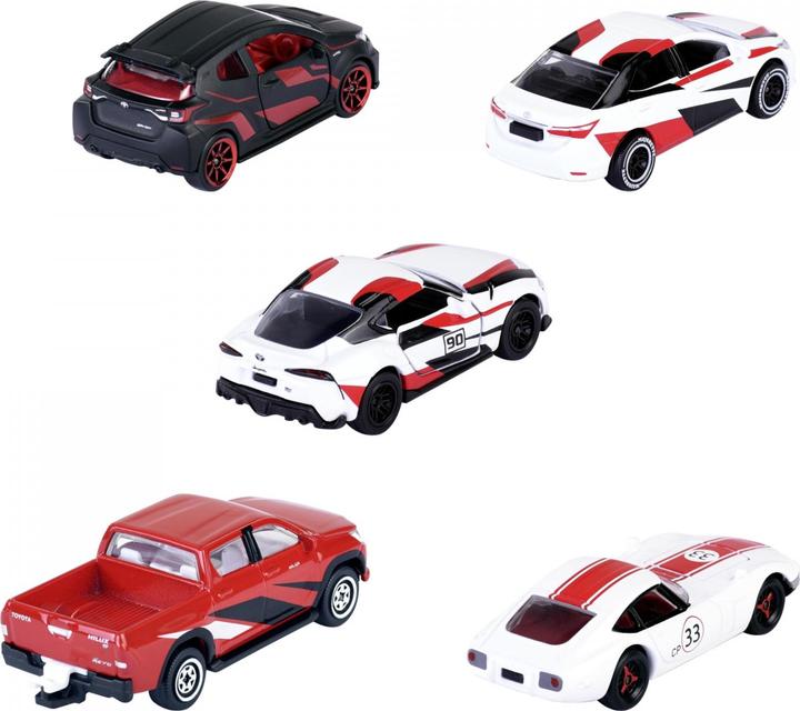 Actual product image Majorette Toyota Racing 5 Pieces Giftpack