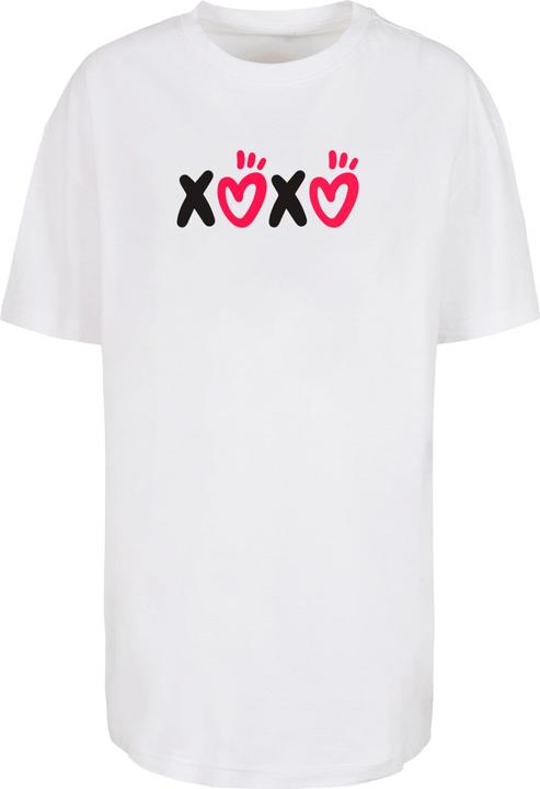 Merchcode Ladies Valentines Day - XOXO Oversized Boyfriend Tee - 118345 (4XL)