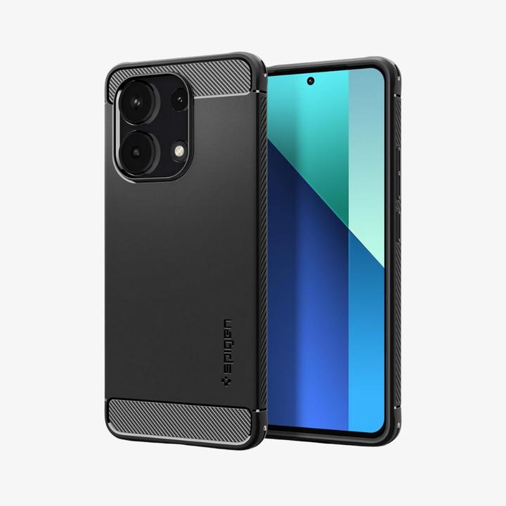 Image du produit Spigen Rugged Armor case for Xiaomi Redmi Note 13 4G / LTE - matte black (Xiaomi Redmi Note 13 4G)
