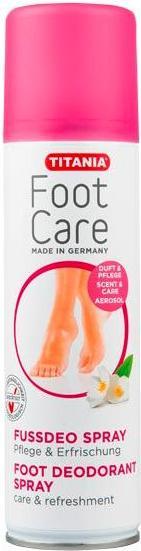 Titania Foot Care Fussdeo Spray (Fussdeodorant & -puder, 200 ml)