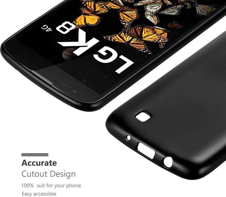 Produktbild Cadorabo TPU Matt Metallic Cover (LG K8)