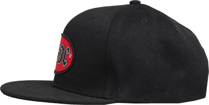 Actual product image AC/DC Unisex Adult Oval Logo Snapback Cap (One size)