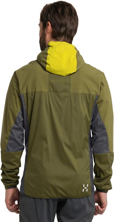 Actual product image Haglöfs L.I.M Alpha Hood Men Aurora/olive green (XL)
