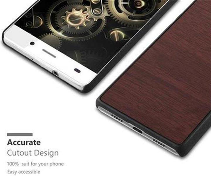 Immagine prodotto Cadorabo Copertina rigida Copertina di legno (Huawei P8 Lite)