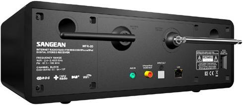 Produktbild Sangean Wfr-2d (Internetradio, DAB+, FM, WLAN)