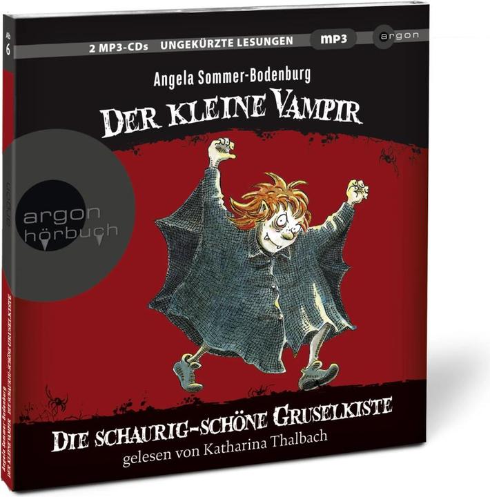 Produktbild Der kleine Vampir - Die schaurig-schöne Gruselkiste (Angela Sommer-Bodenburg, Amelie Glienke, Katharina Thalbach, Dirk Kauffels, Henrik Albrecht, Deutsch)