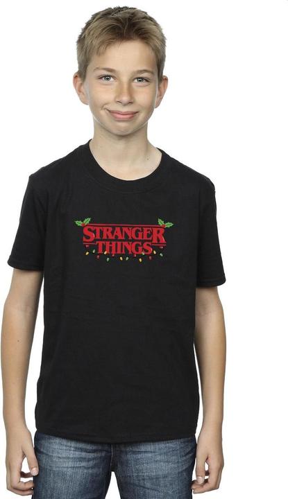Immagine prodotto Netflix Stranger Things Christmas Lights Maglietta Ragazzi (140, 146)
