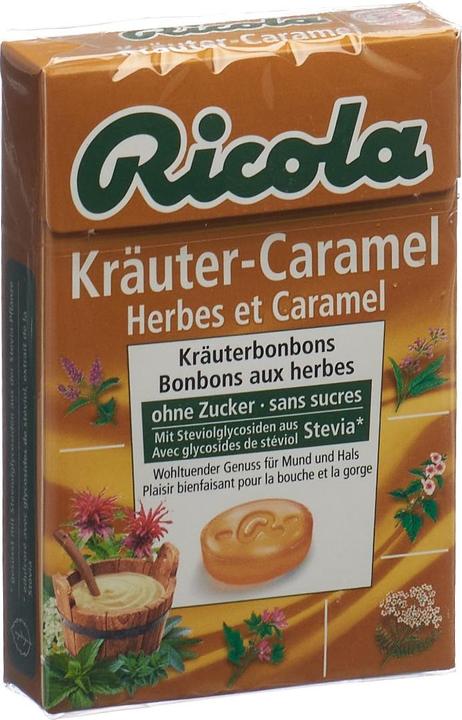 Immagine prodotto Ricola Caramello alle erbe senza zucchero con stevia (1 pz., 50 g)