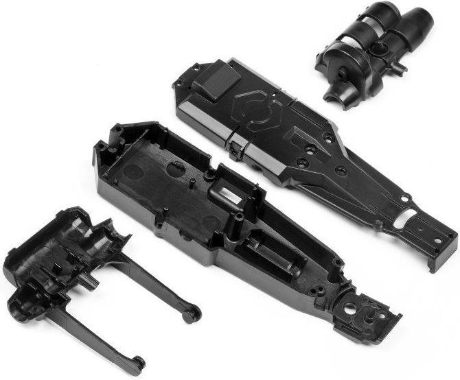 Actual product image HPI Q32 - Main chassis/rear axle