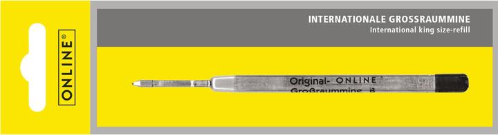 Image du produit Online Recharge pour stylo à bille G2 Grande surface internationale (Noir)