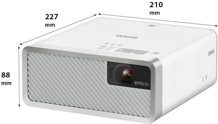 Actual product image Epson EF-100W (WXGA, 2000 lm, 1.04 - 1.4:1)
