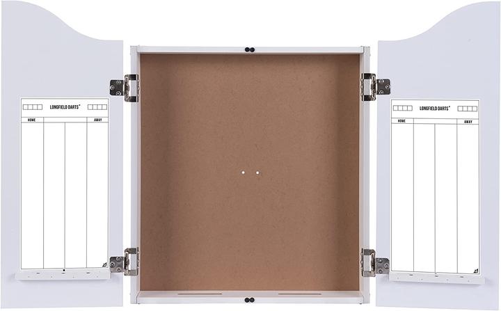 Image du produit Engelhart Armoire à fléchettes blanche