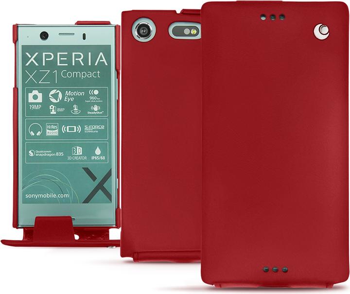 Productafbeelding Noreve Lederen omslag verticaal (Sony Xperia XZ1 Compact)