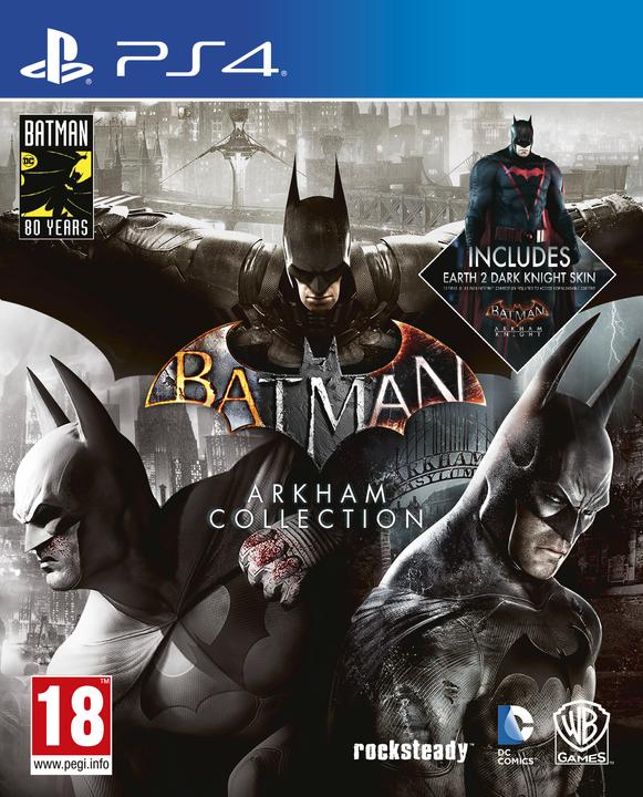 Actual product image WB Bros Batman Arkham Trilogy Anthology English PlayStation 4 (PS4, EN)