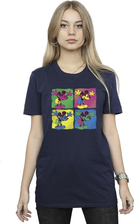 Immagine prodotto Disney Mickey Mouse Pop Art Maglietta Ampia Donna (L)