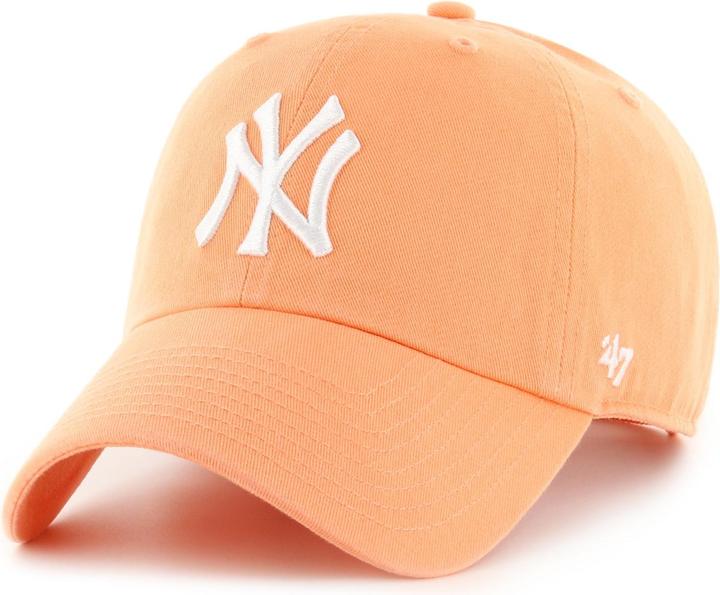 47 Brand Strapback Cap CLEAN UP New York Yankees clementine