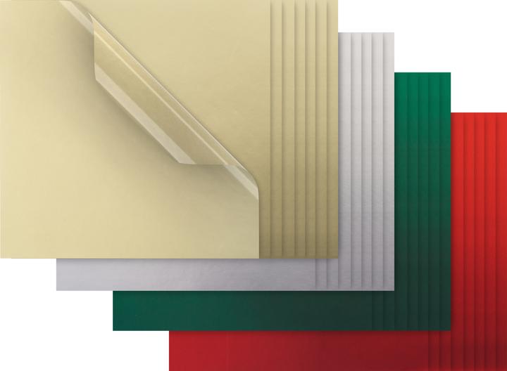 Produktbild Gebrüder Bertels Faltpapier "Matt Metallic", 15x15 cm, 32 Blatt (110 g/m², 32 x)