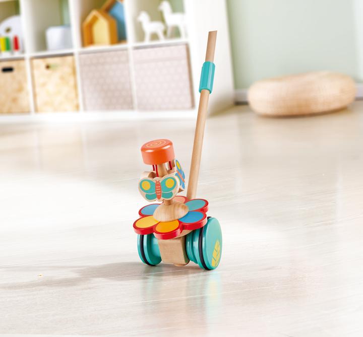 Actual product image Hape Push-Dancing Butterflies